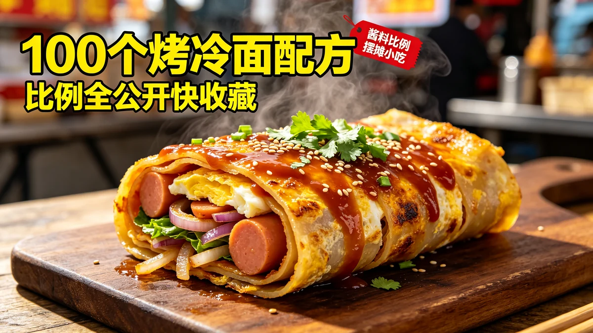 100个烤冷面配方 比例全公开快收藏