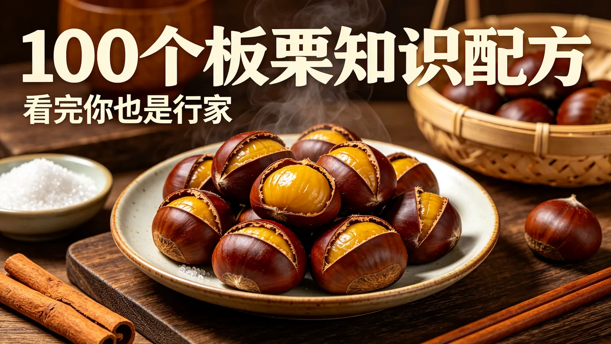 100个板栗知识配方 看完你也是行家