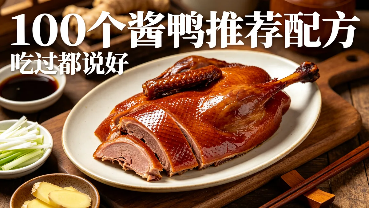 100个酱鸭推荐配方 吃过都说好