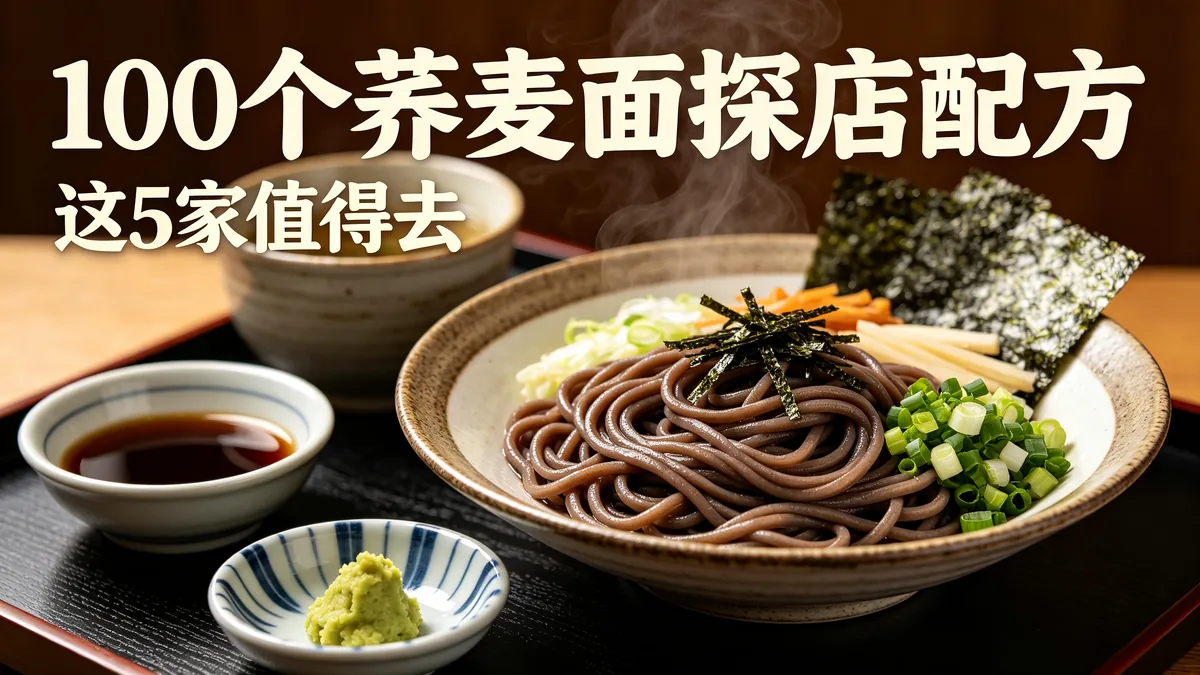 100个荞麦面探店配方 这5家值得去