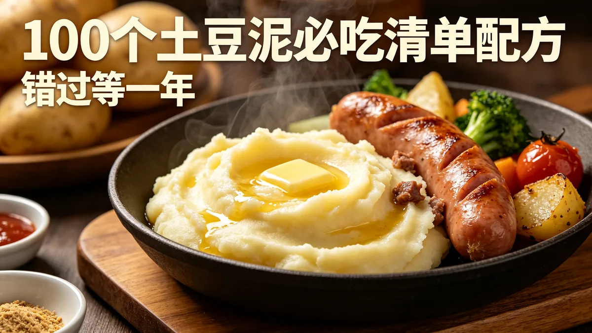 100个土豆泥必吃清单配方 错过等一年