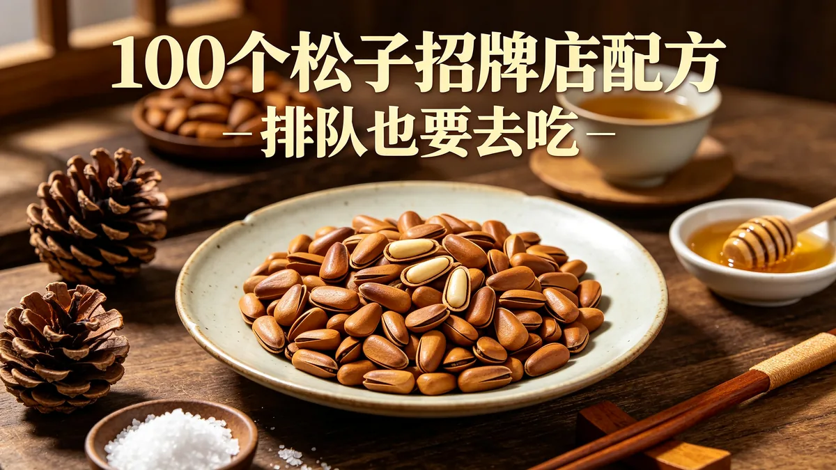 100个松子招牌店配方 排队也要去吃