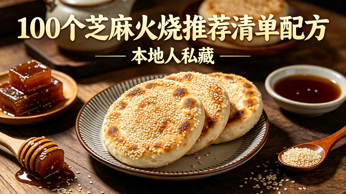 100个芝麻火烧推荐清单配方 本地人私藏