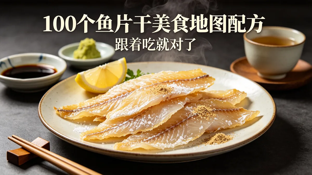 100个鱼片干美食地图配方 跟着吃就对了