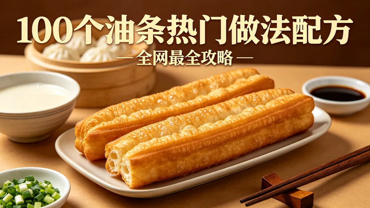 100个油条热门做法配方 全网最全攻略