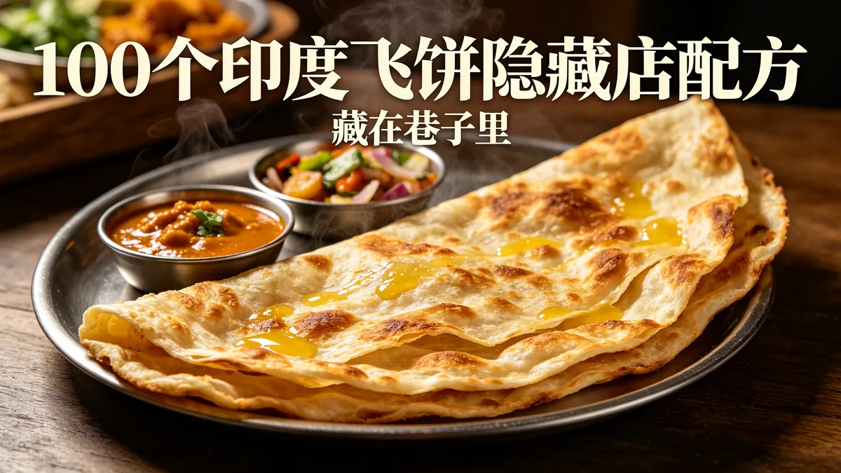 100个印度飞饼隐藏店配方 藏在巷子里