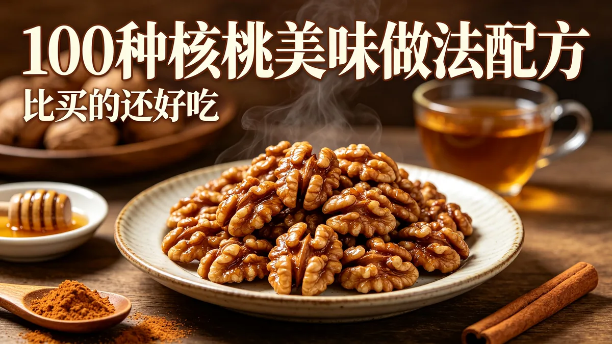 100种核桃美味做法配方 比买的还好吃