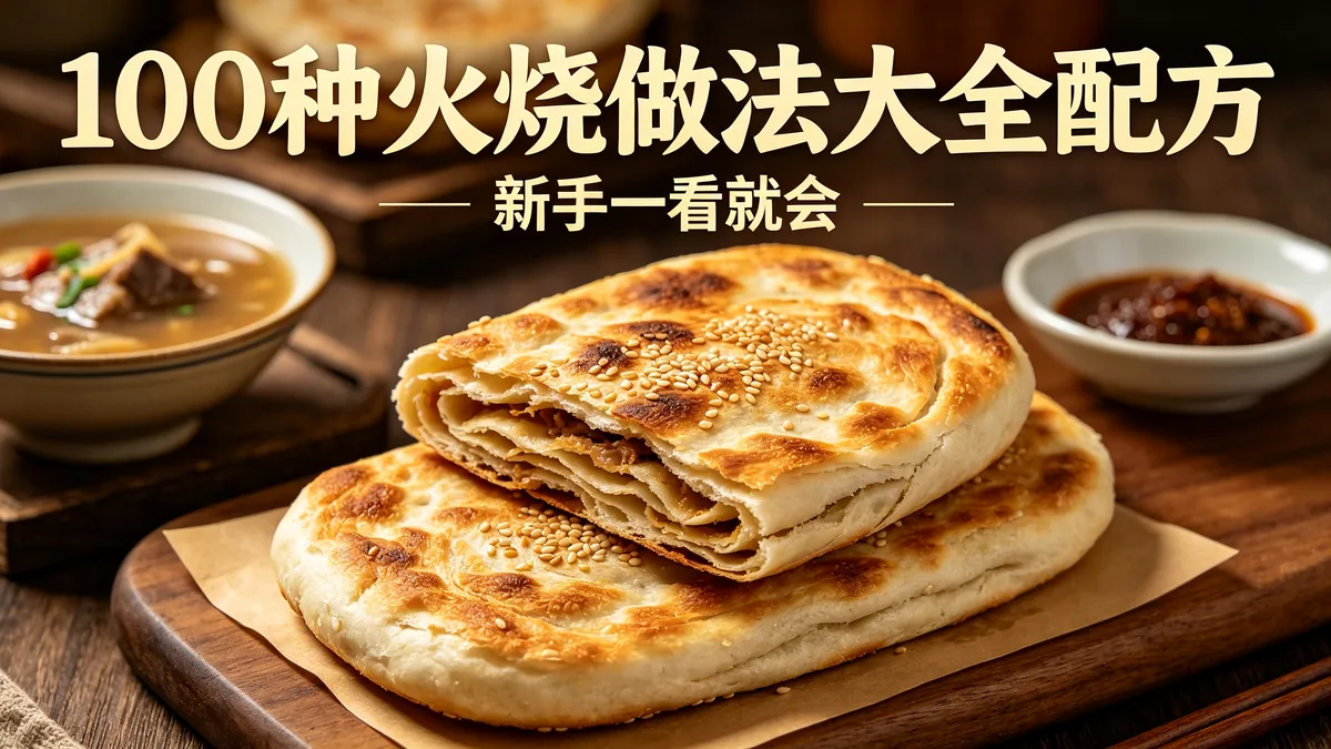100种火烧做法大全配方 新手一看就会