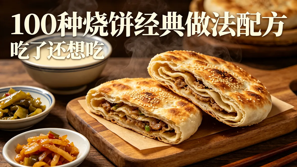 100种烧饼经典做法配方 吃了还想吃