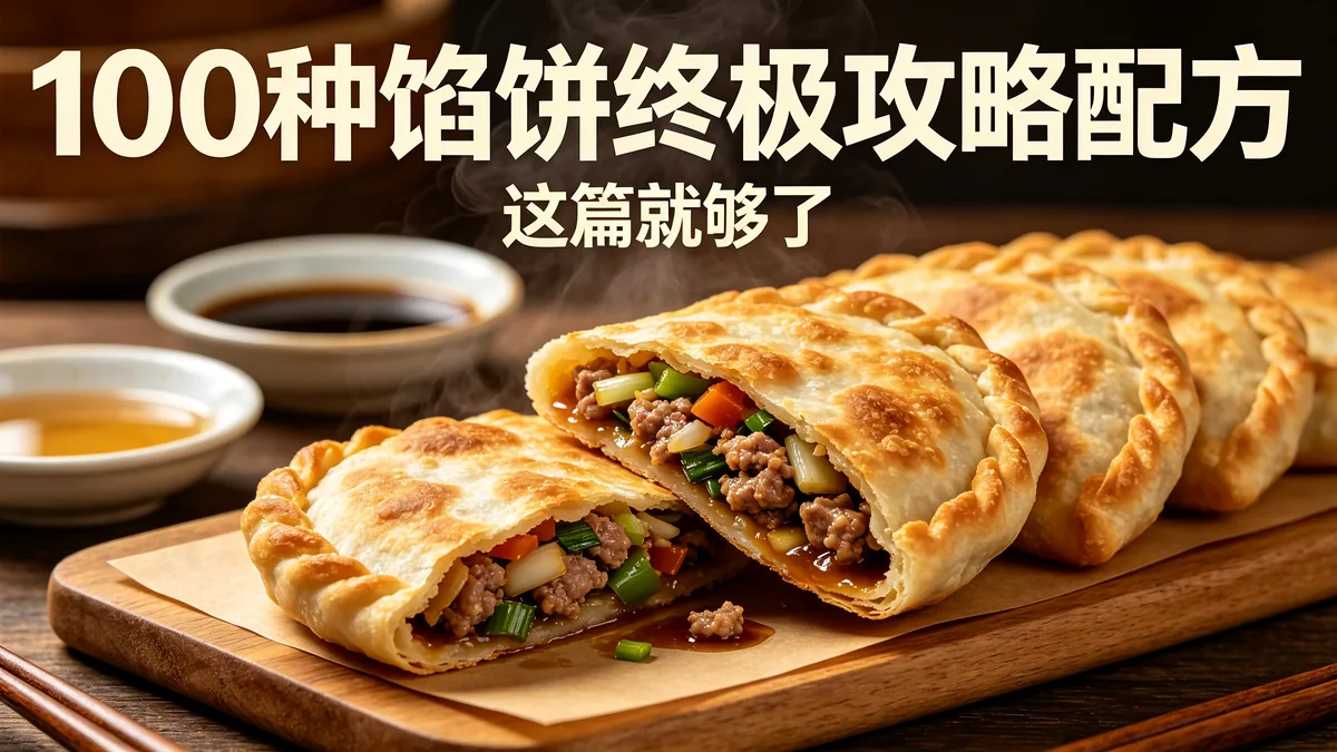 100种馅饼终极攻略配方 这篇就够了