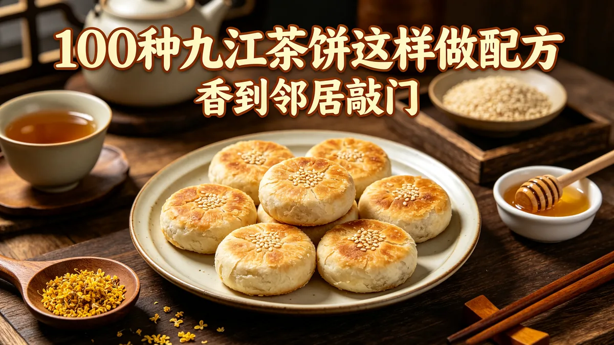 100种九江茶饼这样做配方 香到邻居敲门