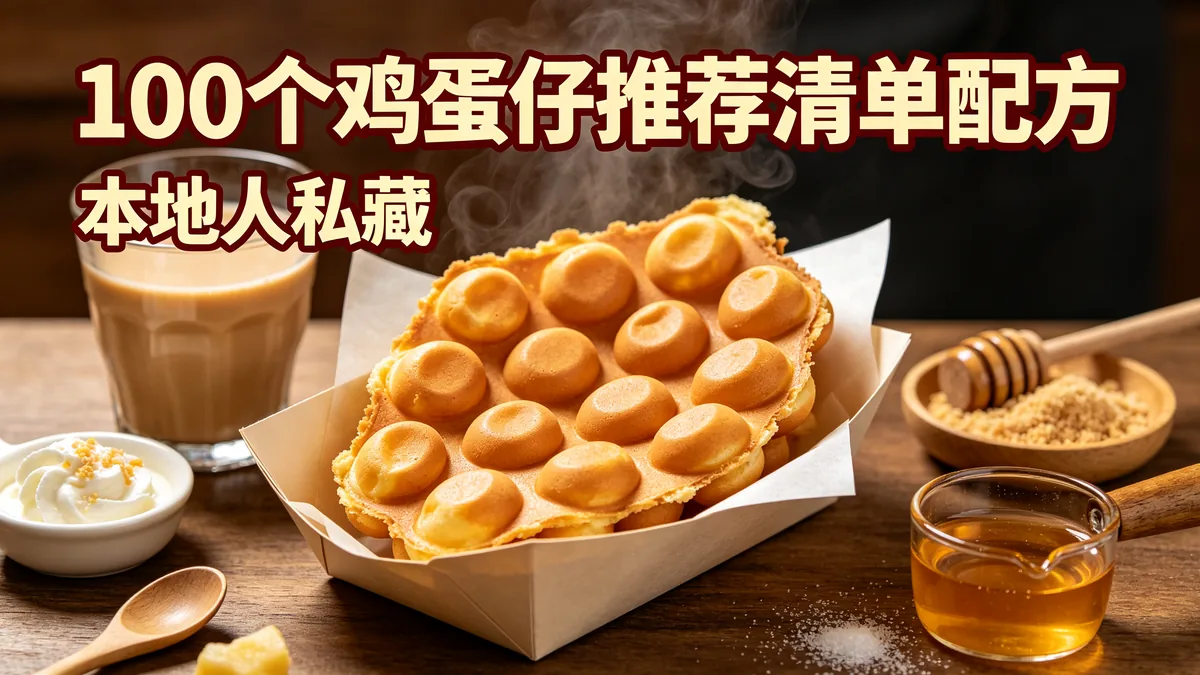 100个鸡蛋仔推荐清单配方 本地人私藏