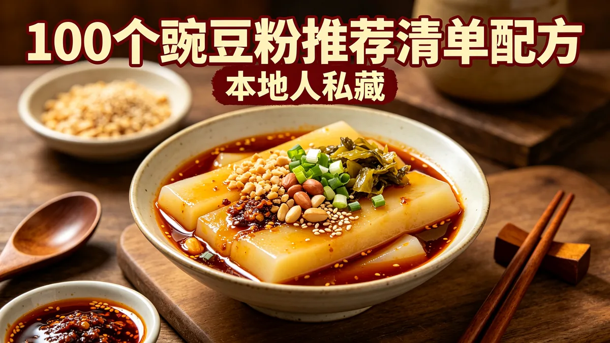 100个豌豆粉推荐清单配方 本地人私藏