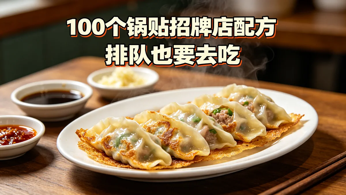 100个锅贴招牌店配方 排队也要去吃