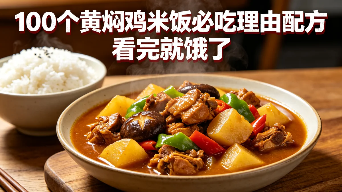 100个黄焖鸡米饭必吃理由配方 看完就饿了