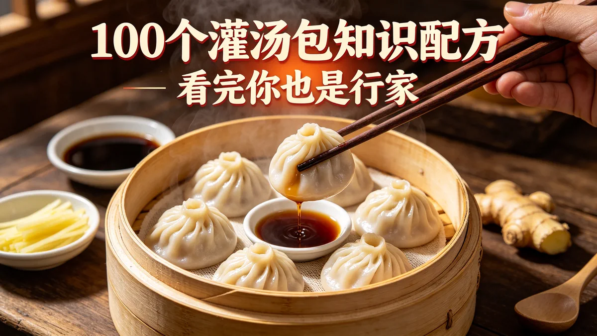 100个灌汤包知识配方 看完你也是行家