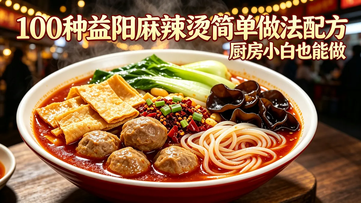 100种益阳麻辣烫简单做法配方 厨房小白也能