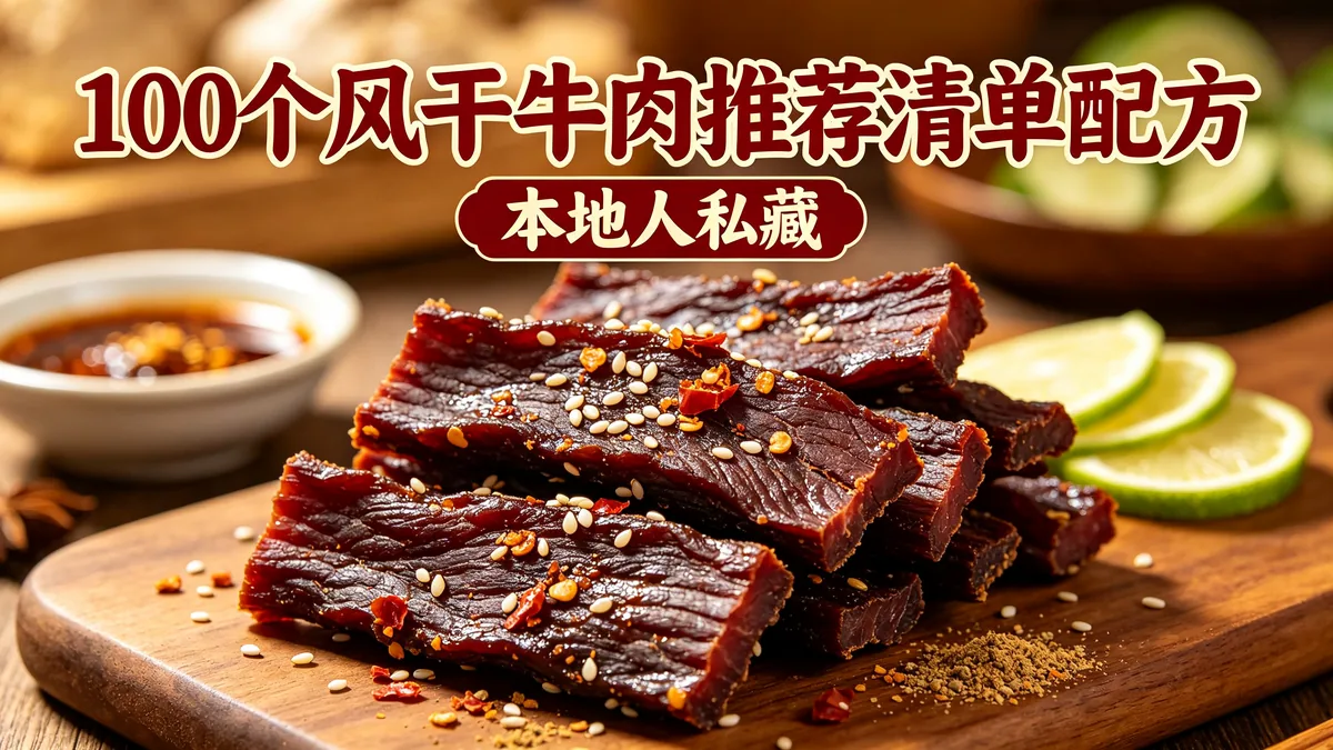 100个风干牛肉推荐清单配方 本地人私藏