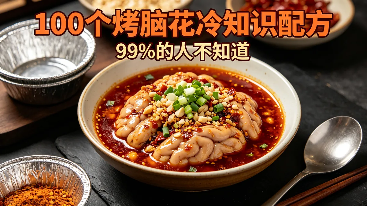 100个烤脑花冷知识配方 99%的人不知道