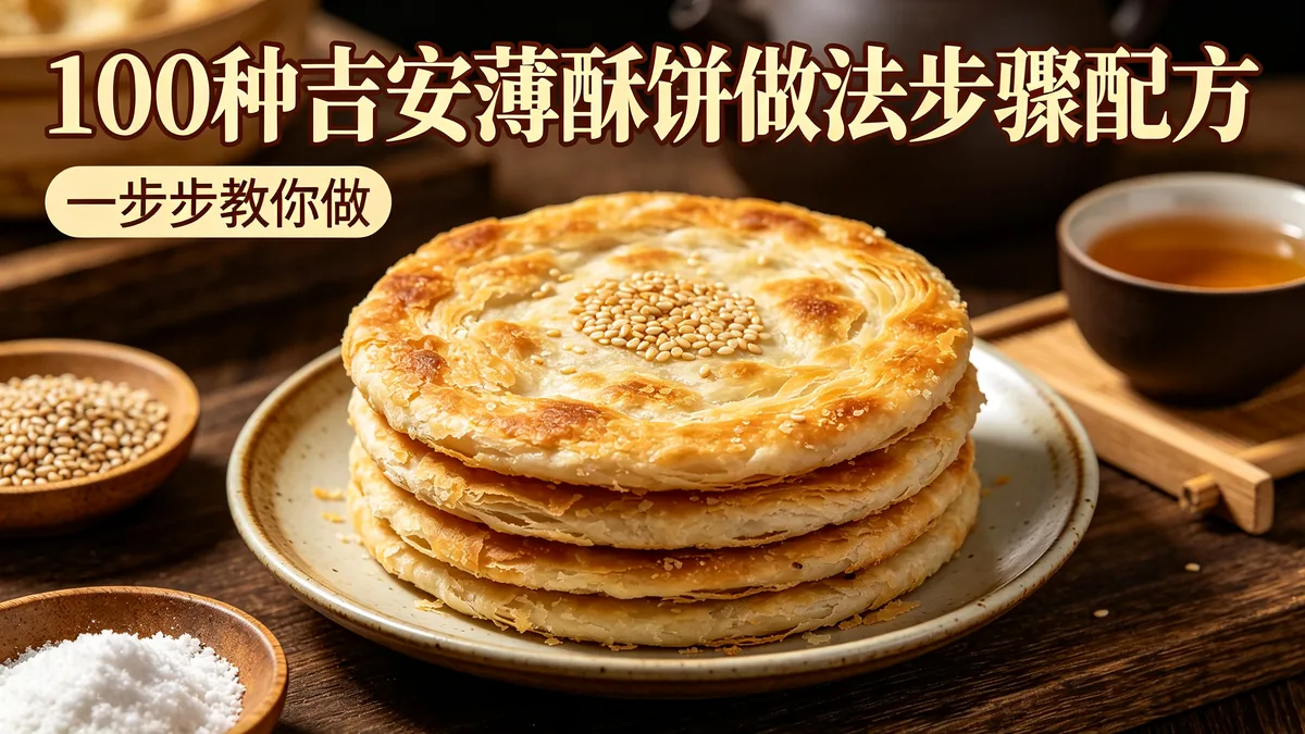 100种吉安薄酥饼做法步骤配方 一步步教你做