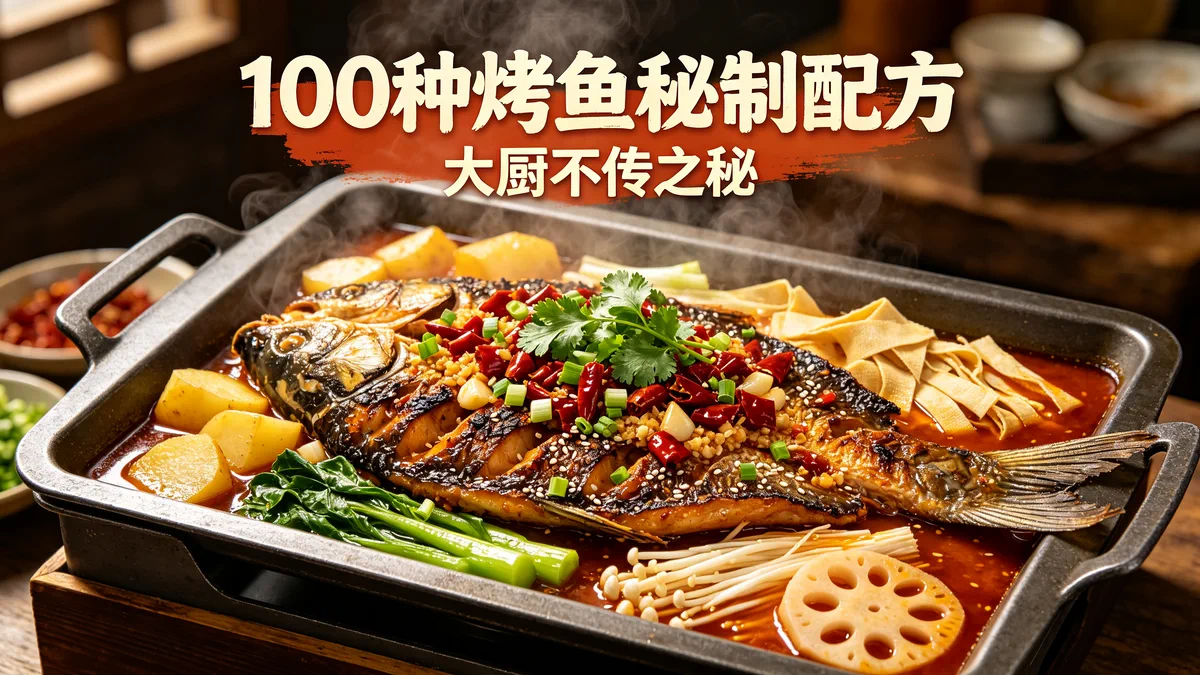 100种烤鱼秘制配方 大厨不传之秘