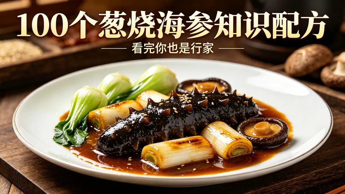 100个葱烧海参知识配方 看完你也是行家