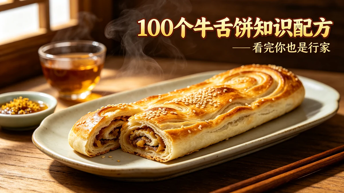 100个牛舌饼知识配方 看完你也是行家