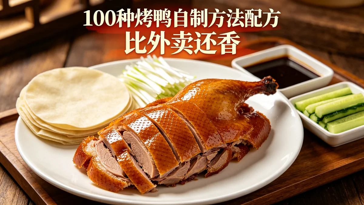 100种烤鸭自制方法配方 比外卖还香