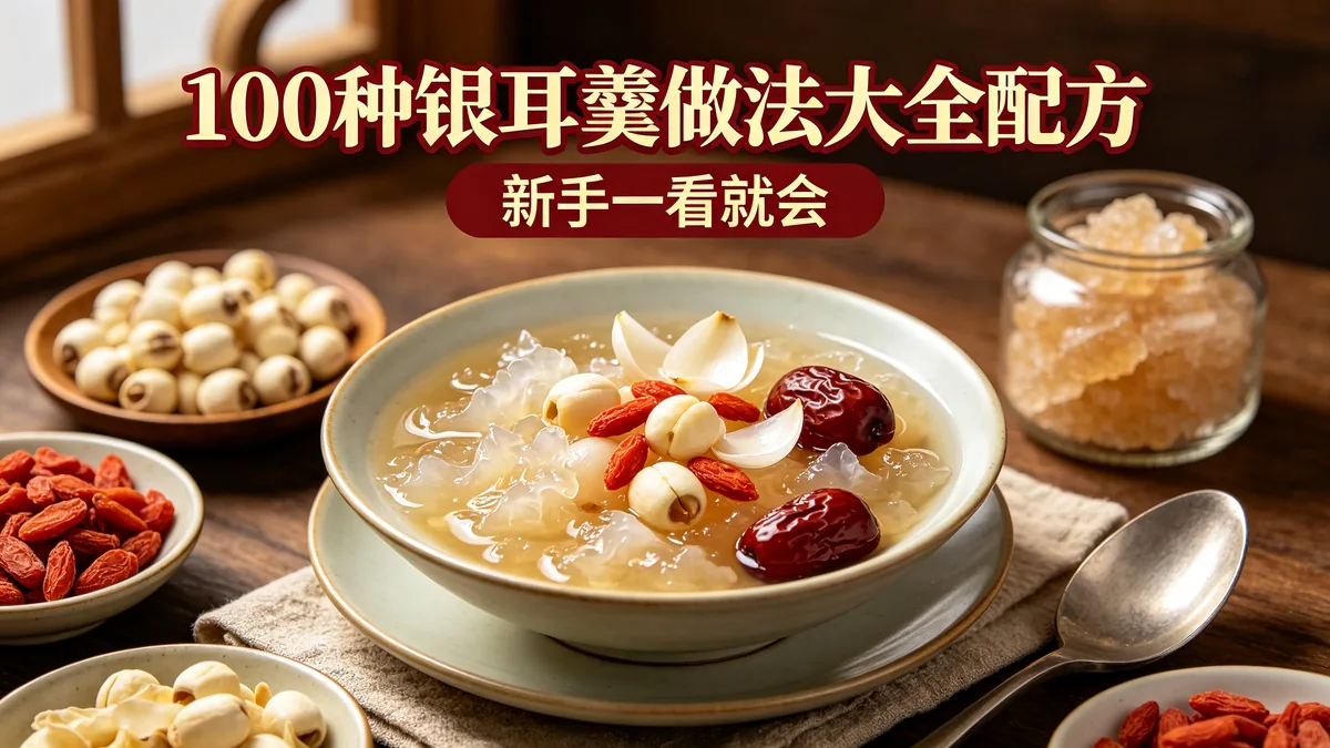100种银耳羹做法大全配方 新手一看就会