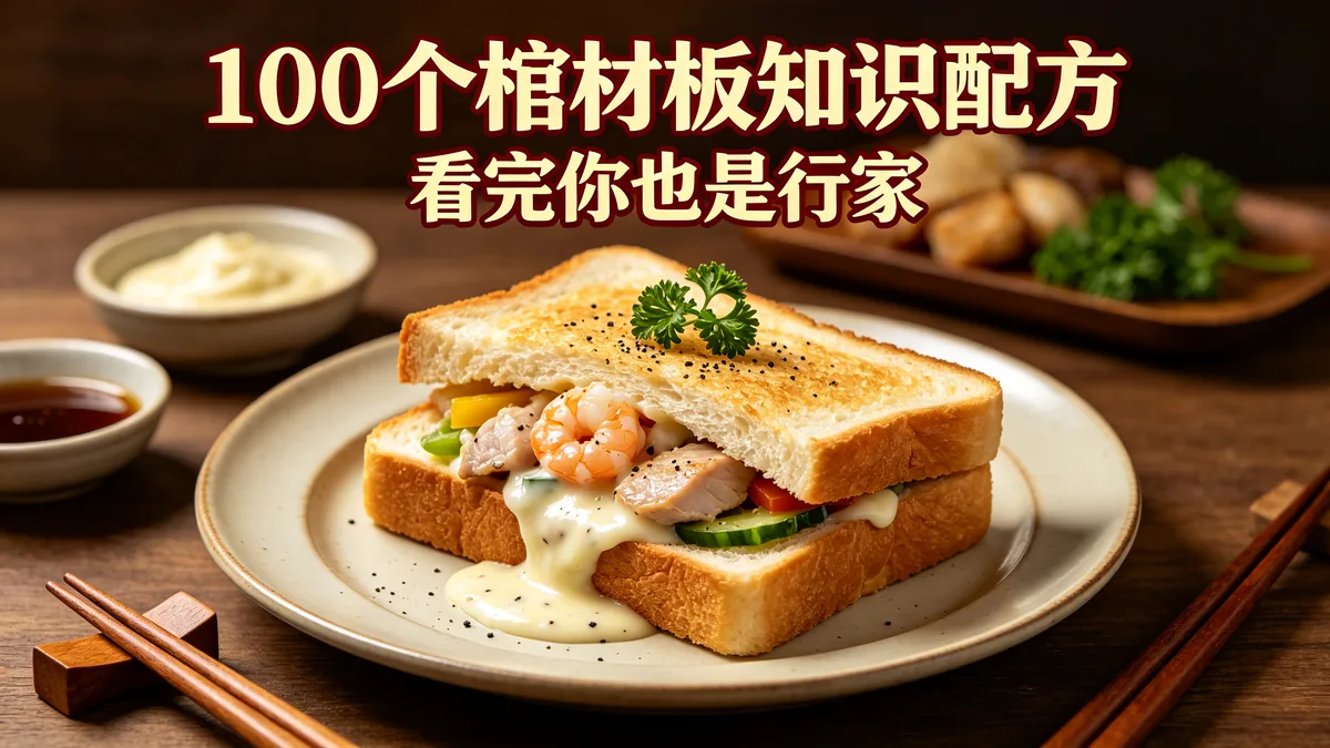 100个棺材板知识配方 看完你也是行家