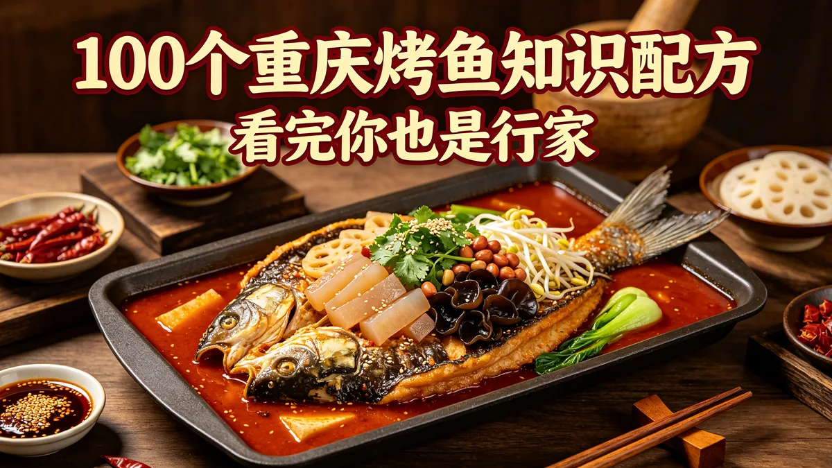 100个重庆烤鱼知识配方 看完你也是行家