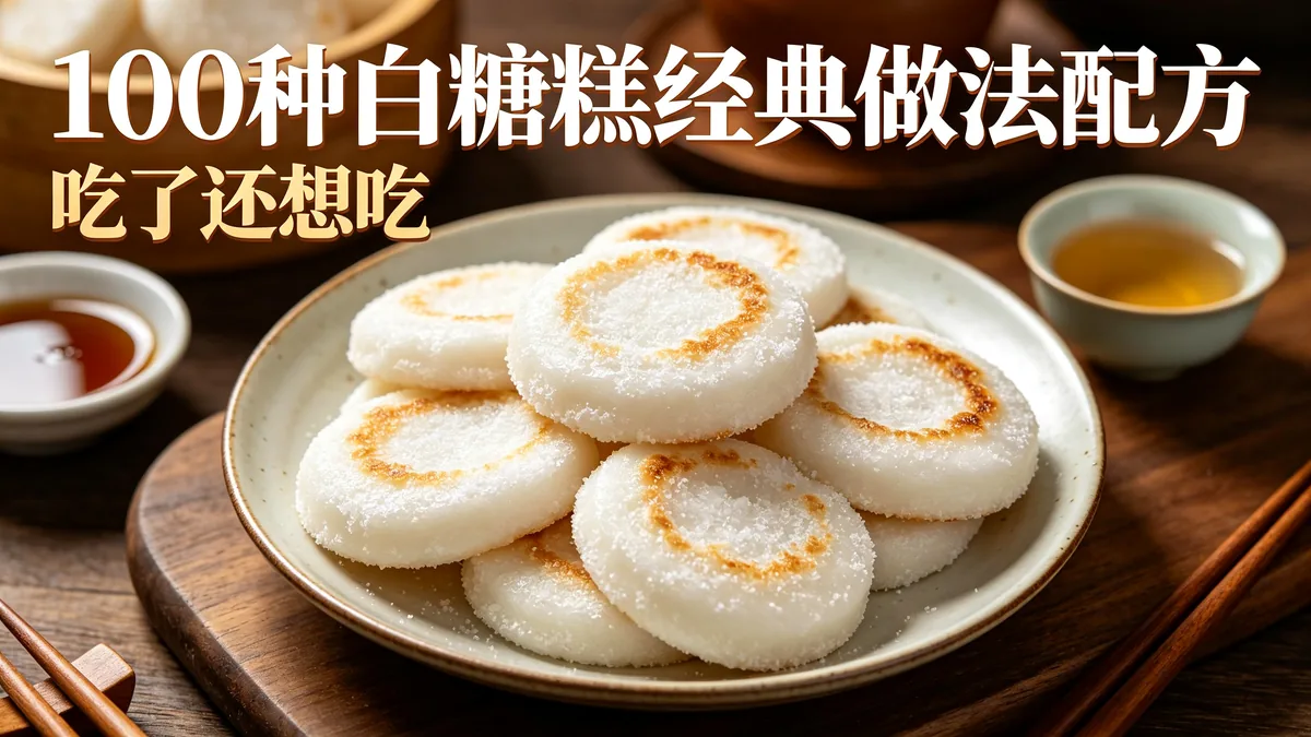 100种白糖糕经典做法配方 吃了还想吃