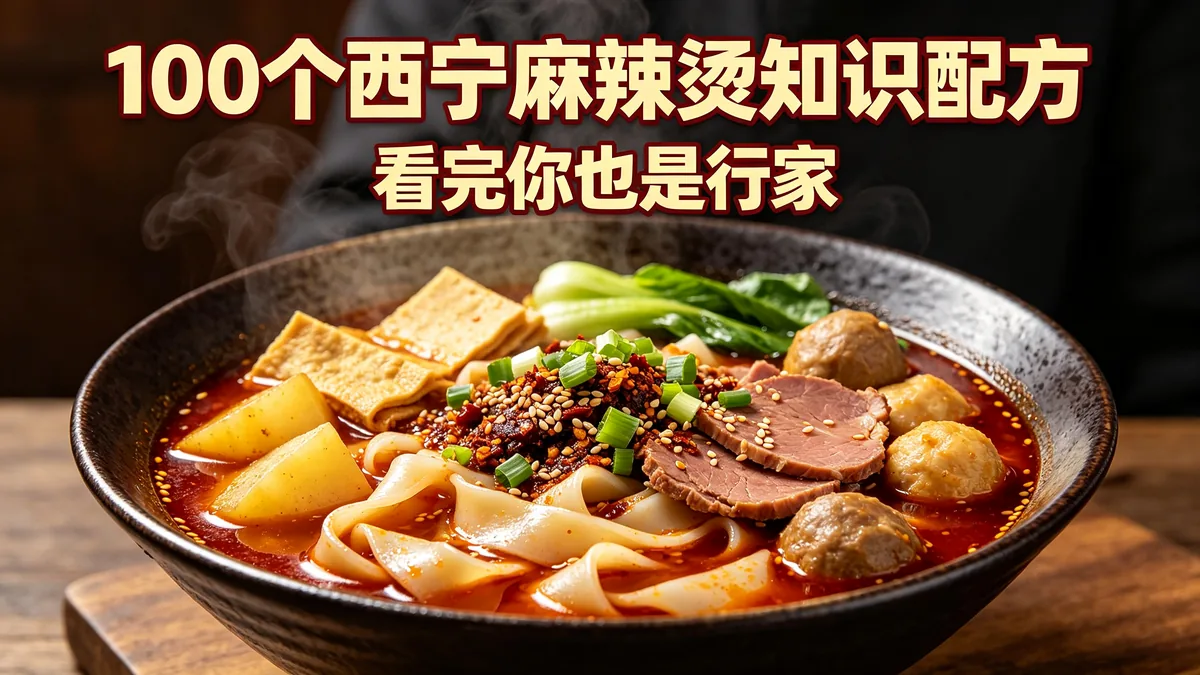 100个西宁麻辣烫知识配方 看完你也是行家
