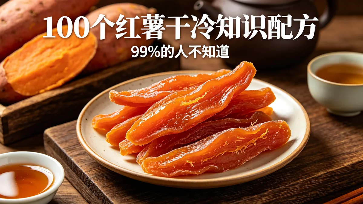 100个红薯干冷知识配方 99%的人不知道