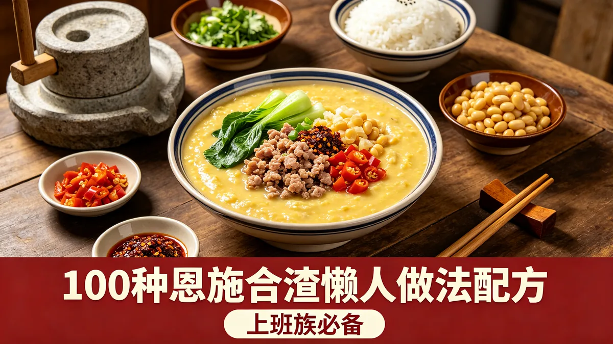 100种恩施合渣懒人做法配方 上班族必备
