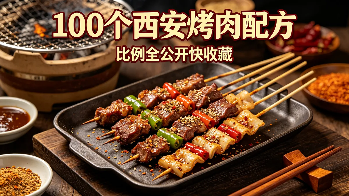 100个西安烤肉配方 比例全公开快收藏
