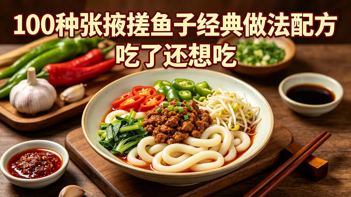 100种张掖搓鱼子经典做法配方 吃了还想吃