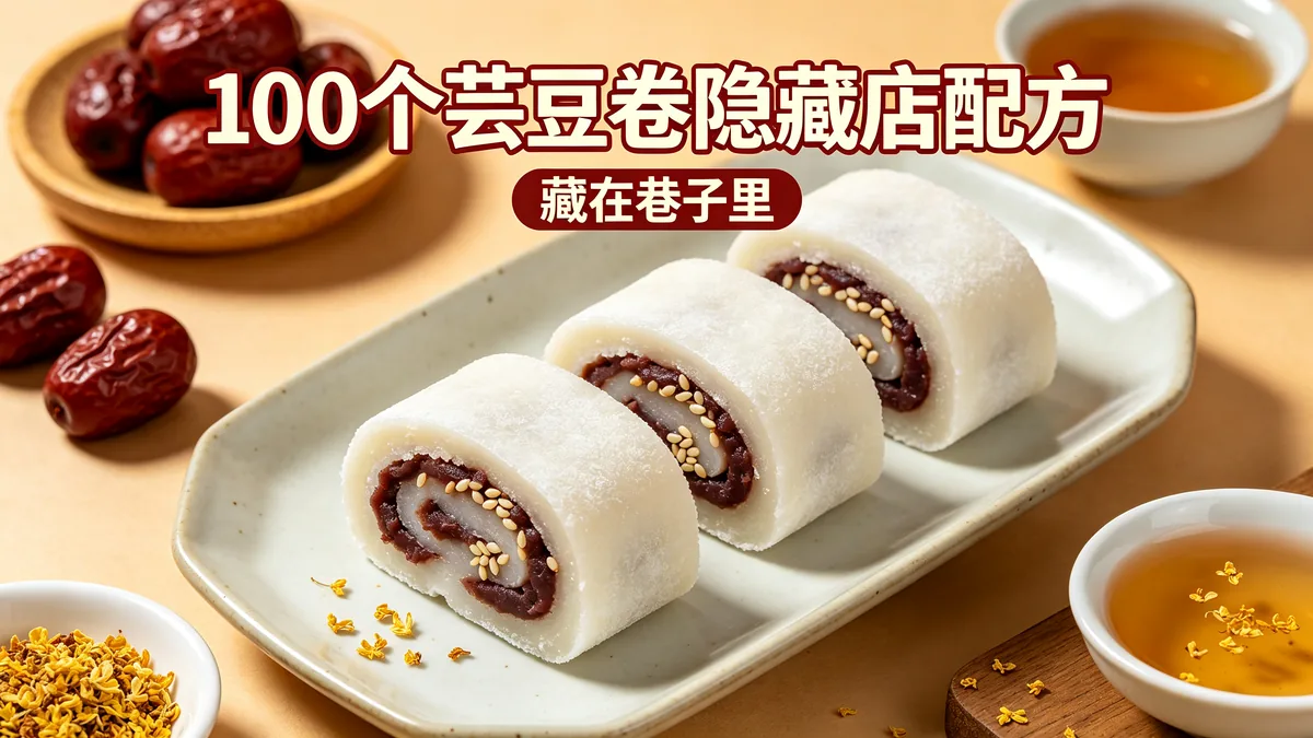 100个芸豆卷隐藏店配方 藏在巷子里