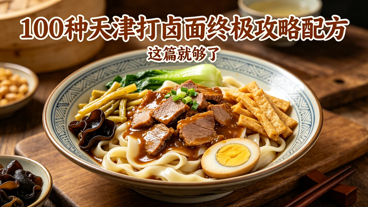 100种天津打卤面终极攻略配方 这篇就够了