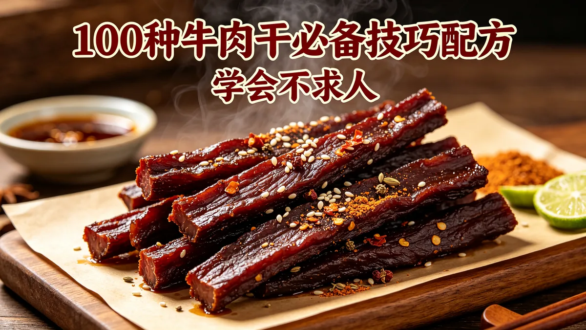 100种牛肉干必备技巧配方 学会不求人