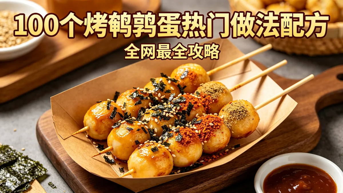 100个烤鹌鹑蛋热门做法配方 全网最全攻略