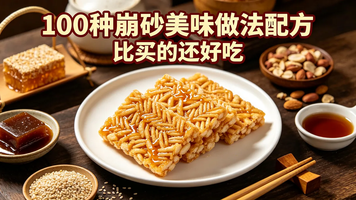 100种崩砂美味做法配方 比买的还好吃