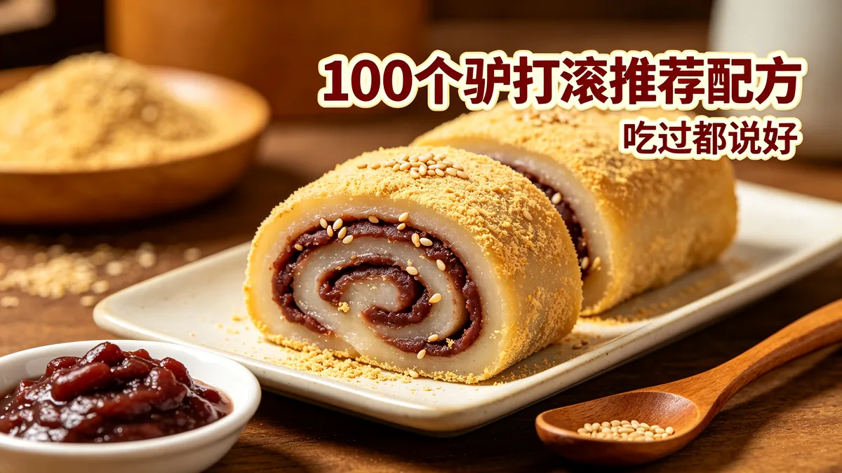 100个驴打滚推荐配方 吃过都说好