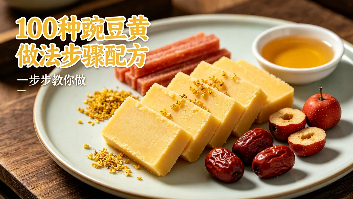 100种豌豆黄做法步骤配方 一步步教你做
