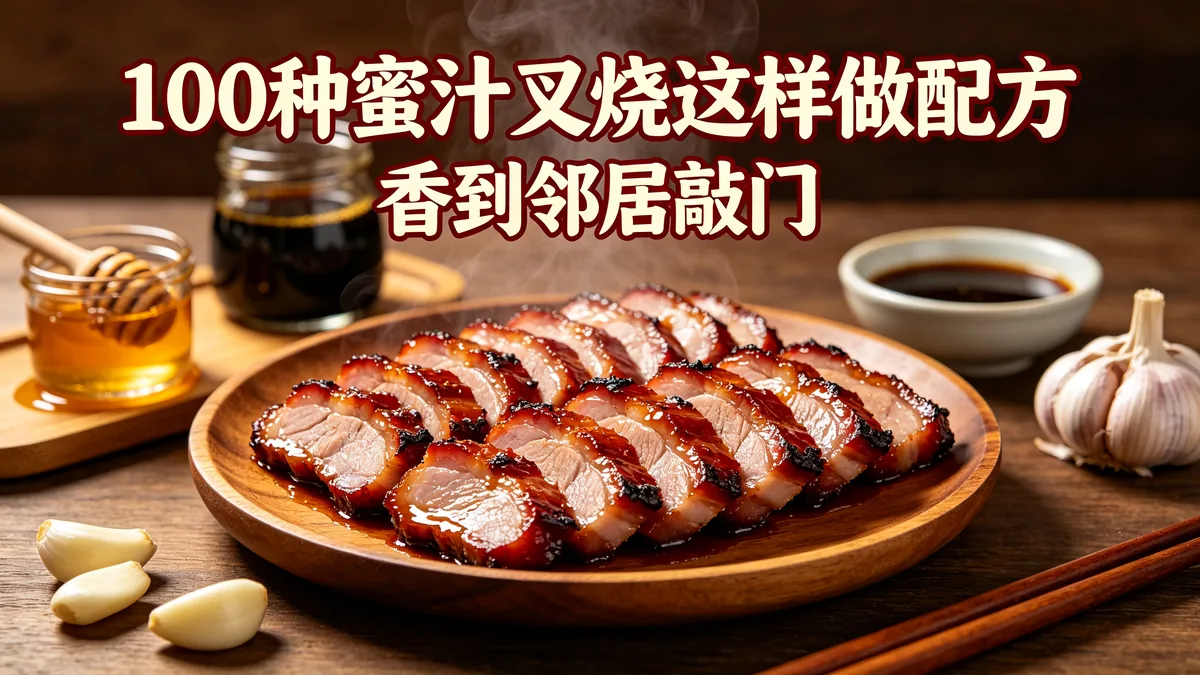 100种蜜汁叉烧这样做配方 香到邻居敲门
