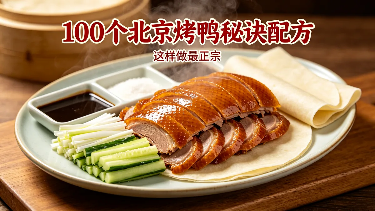 100个北京烤鸭秘诀配方 这样做最正宗