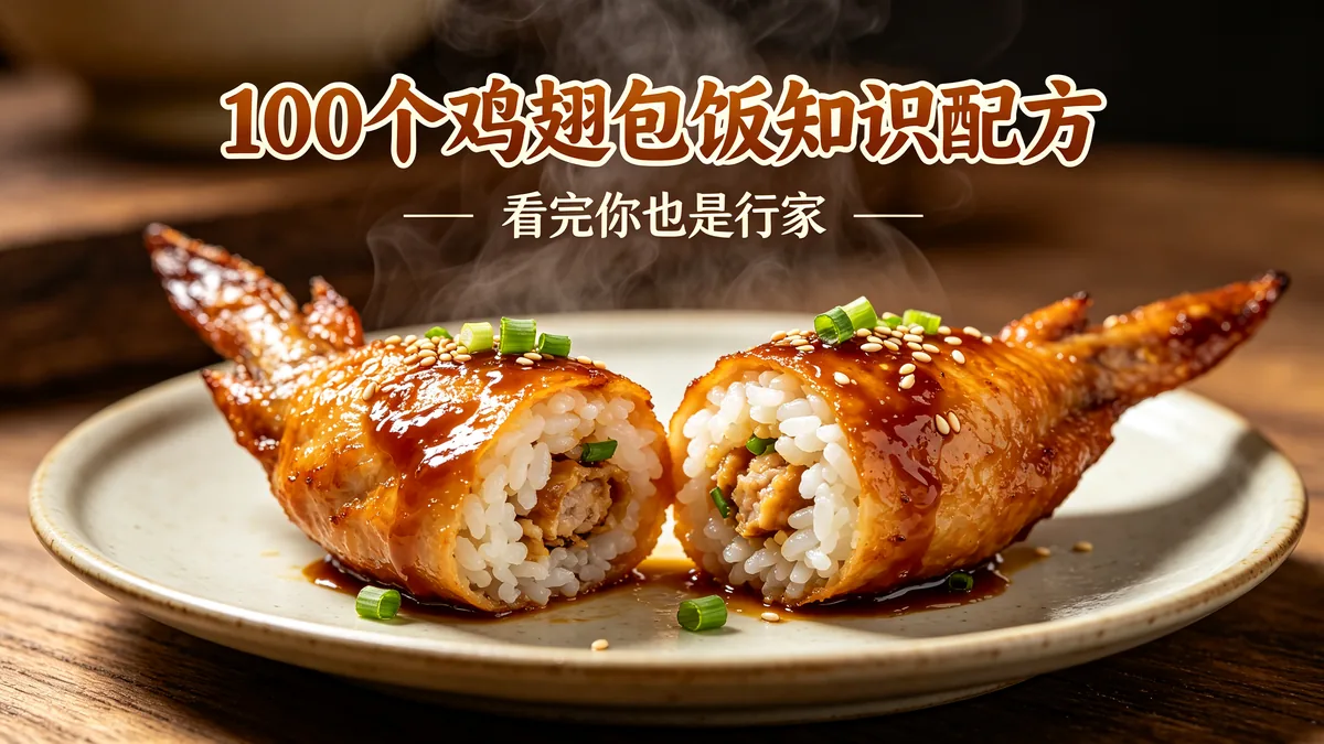 100个鸡翅包饭知识配方 看完你也是行家