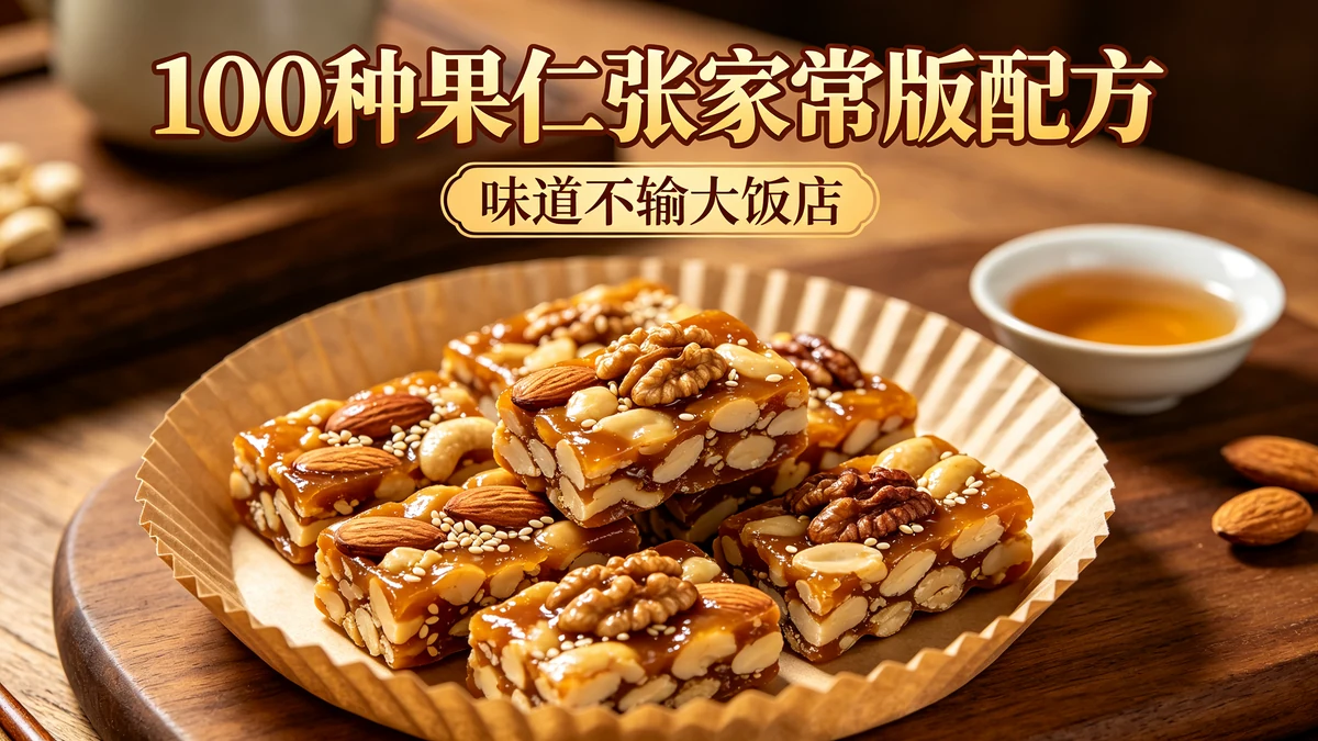 100种果仁张家常版配方 味道不输大饭店