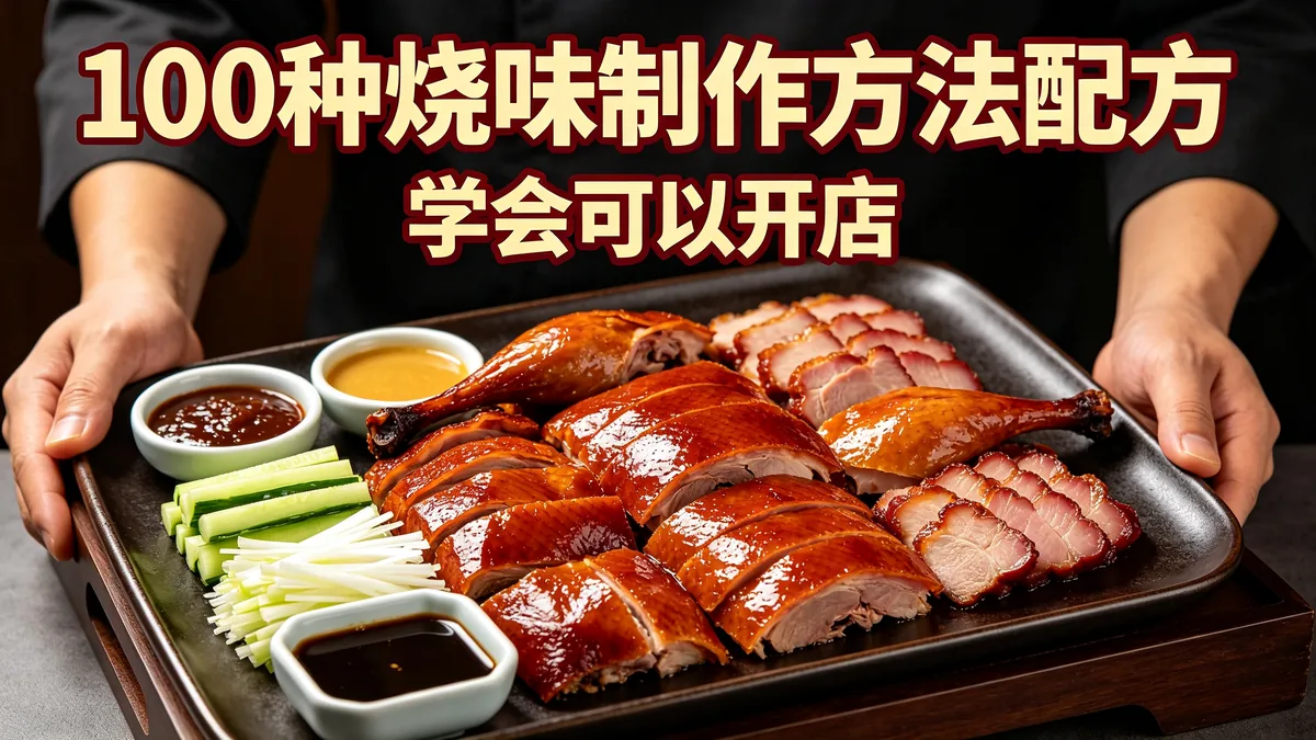 100种烧味制作方法配方 学会可以开店