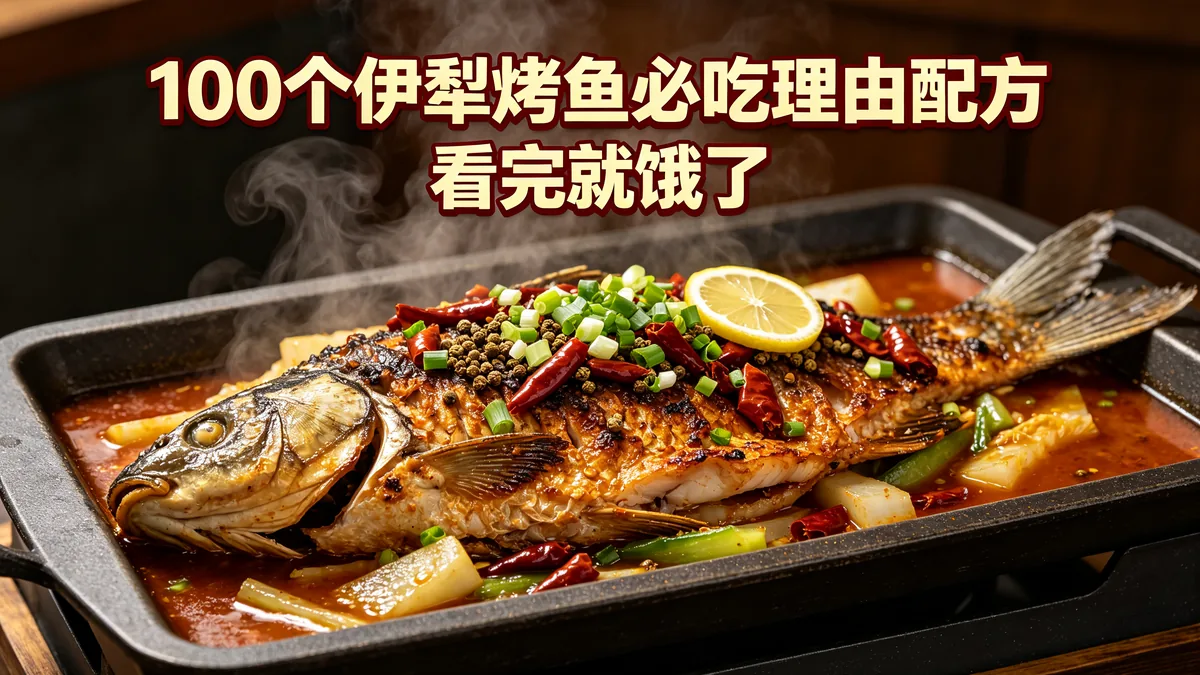 100个伊犁烤鱼必吃理由配方 看完就饿了